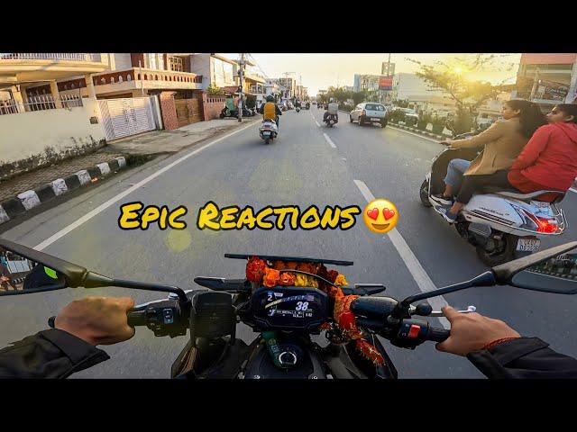 First Ride With My Kawasaki Z900 | Public Reaction on Superbike 