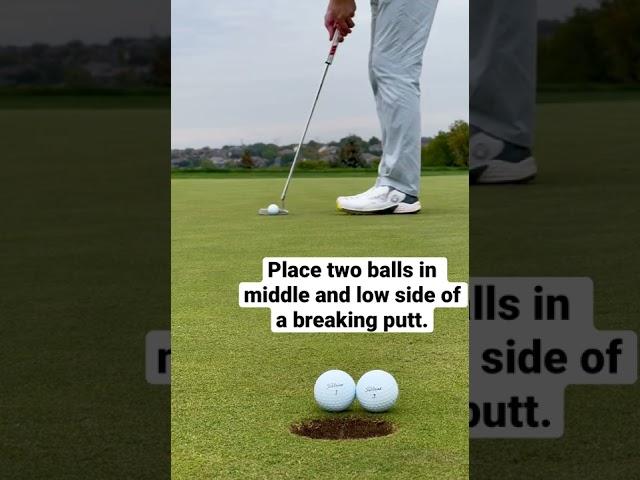 Instantly Improve Putting With This Great Putting Drill! #golf #putting #puttingdrill #golflife