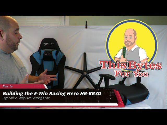 Building the EWin Hero Series Gaming Chair | Step By Step