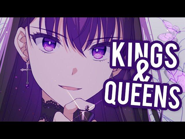 Nightcore - Kings & Queens (Lyrics)