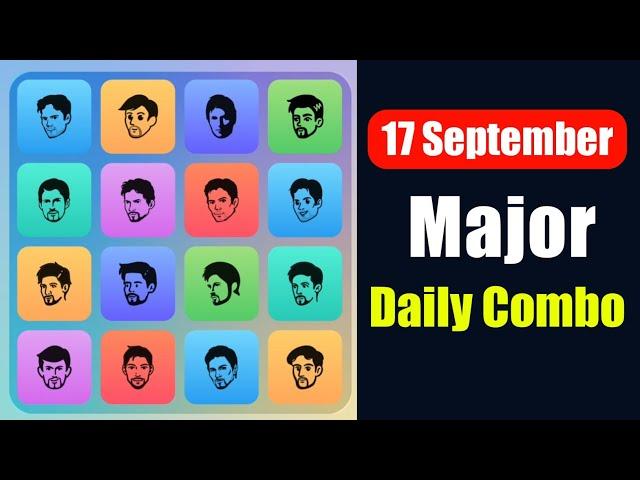 17 September Major puzzle durov Solved Today | Major Daily combo card 17 September