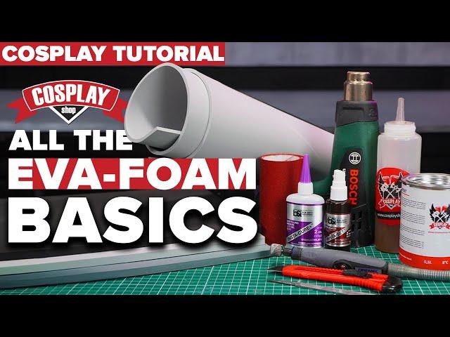 The EVA Foam Basics | Beginner's Cosplay Tutorial To Armor And Props