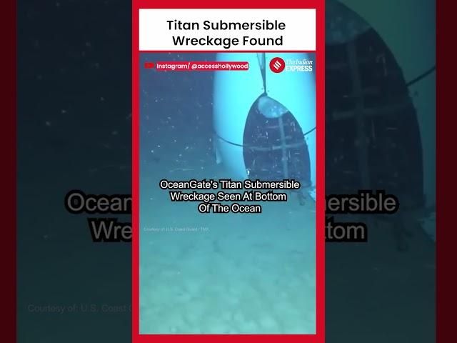 New Chilling Video Reveals Wreckage of OceanGate Titan Submersible