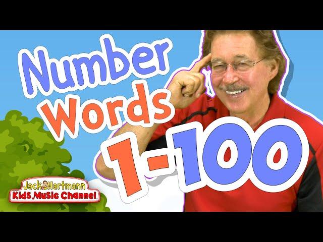 Number Words | 1-100 | Jack Hartmann