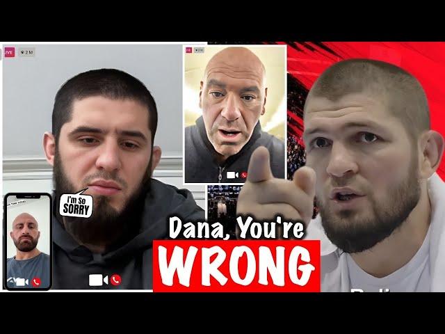 BREAKING: Khabib Nurmagomedov RIPS Dana White's STATEMNT! Makhachev SHARES BAD NEWS! Topuria UFC 308