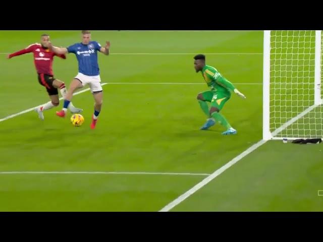 Andre Onana's Best Saves vs Ipswich Town  Manchester United Highlights