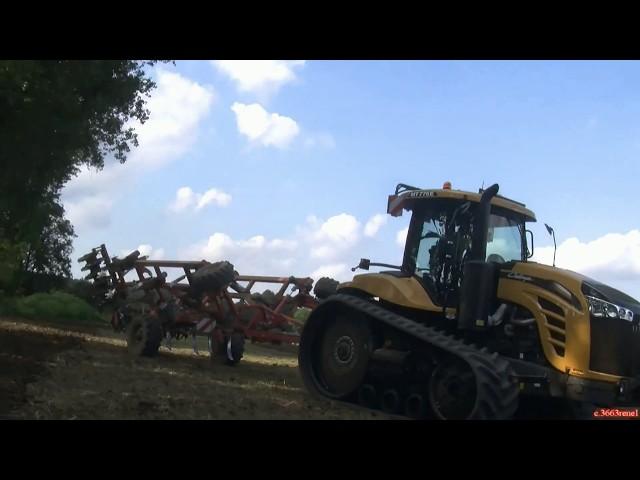 Fendt 1050v und Cat MT 775 E beim Grubbern in FH