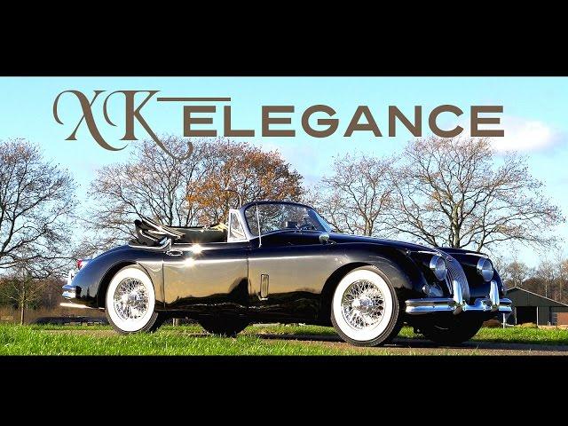 JAGUAR XK150 / XK 150 Drophead Coupé DHC 1959 - Test drive in top gear - Engine sound | SCC TV