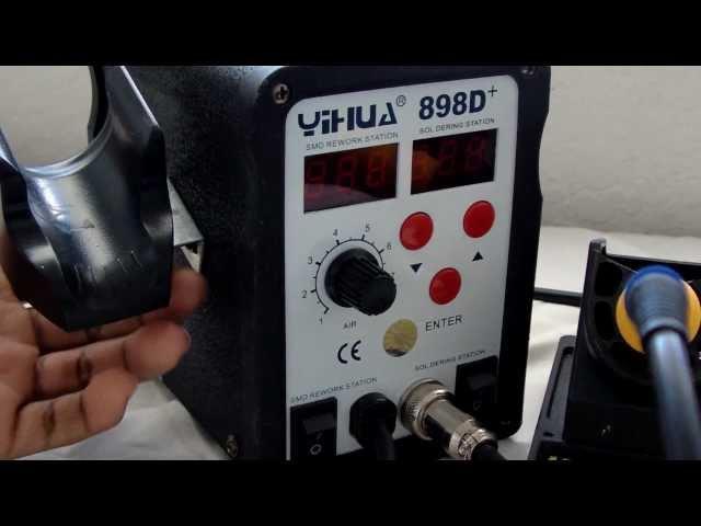 review of Atten 898D rework and soldering station