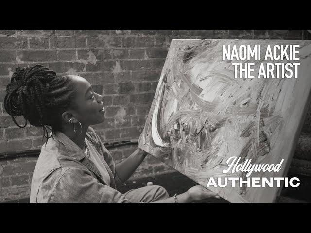 Naomi Ackie Shows Greg Williams Her Imperfect Painting