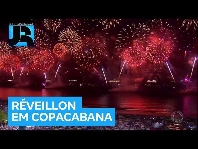 Réveillon de Copacabana deve receber cerca de 2 milhões de pessoas e movimentar economia do Rio