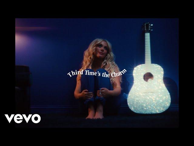 Megan Moroney - Third Time's the Charm (Official Lyric Video)