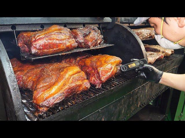 Amazing size! 500kg aged Texas BBQ