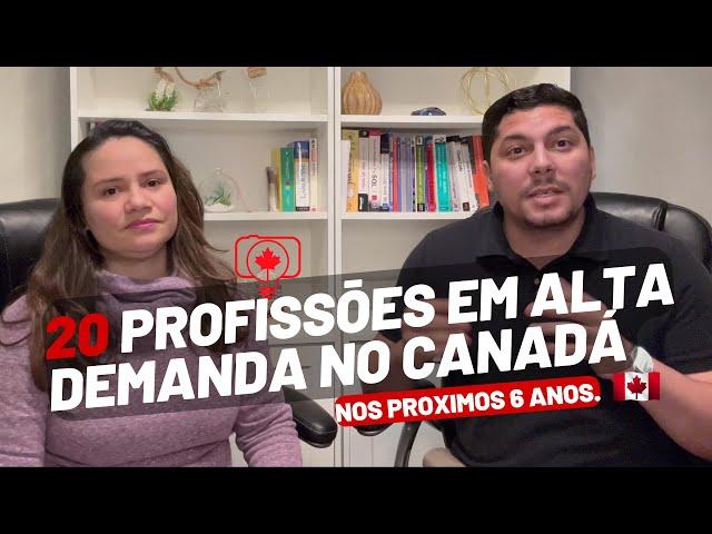 20 Profissōes em alta demanda no canadá, nos próximos 6 anos.