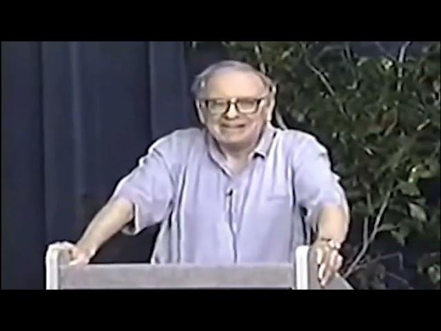 Buffett's most classic speech in his life 巴菲特一生最经典的演讲