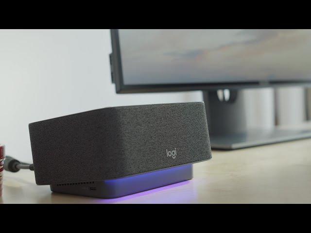 Logi Dock - The all-in-one docking station with meeting controls and speakerphone