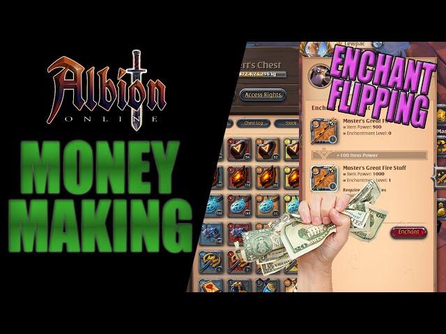 Albion Online | Money Making - Enchant Flipping