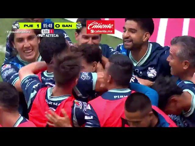 Puebla vs Santos 1-0, Jornada 1, Torneo Apertura 2024, Liga MX