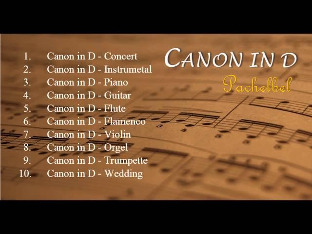 Canon in D's Versions - [Relax Music] | JUN