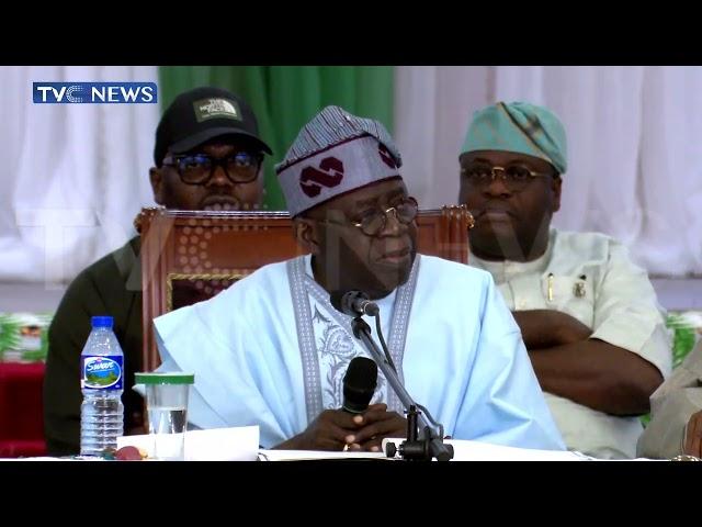 WATCH: President Tinubu Presides APC Caucus Meeting In Abuja