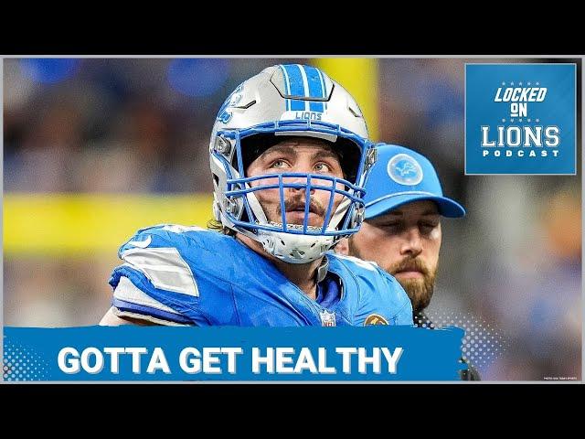 Health is a concern for the Detroit Lions