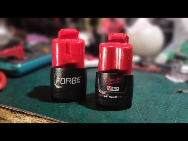 Milwaukee M12 3Ah FORGE   #milwaukee #m12 #18650 #battery #diy #ampace