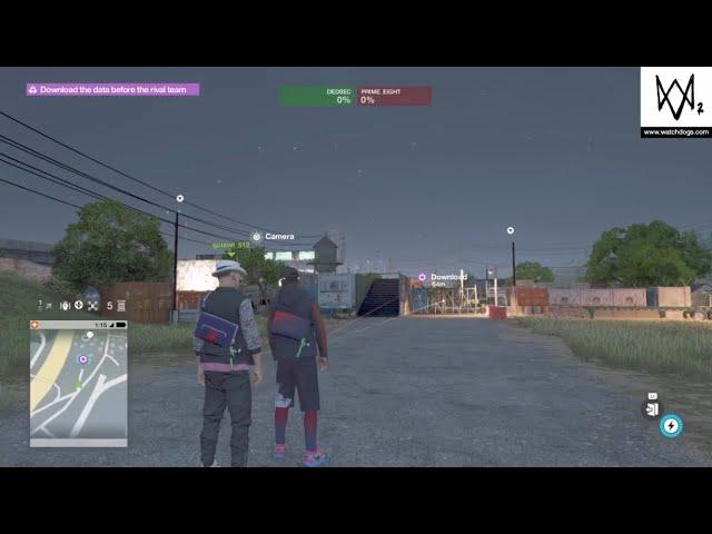 Watch Dogs 2: Majin and Guizim vs Kot and Nezo