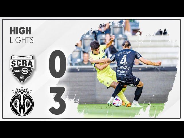 CASHPOINT SCR Altach vs. Villarreal CF - Highlights