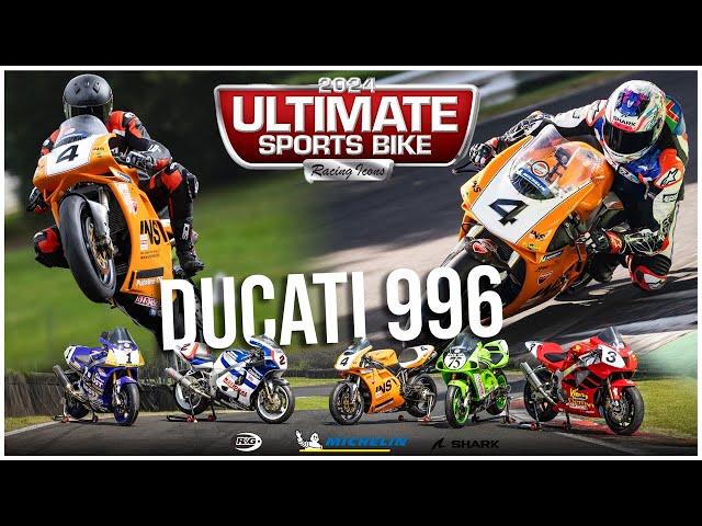 Ducati 996 on track: Racing Icons | Fast Bikes Ultimate Sports Bike