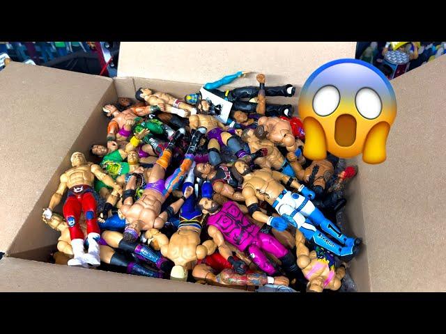 I BOUGHT A MASSIVE BOX FULL OF WWE ACTION FIGURES!