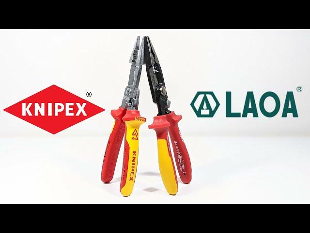 KNIPEX vs LAOA! WHAT'S THE BEST MULTIFUNCTIONAL ELECTRICIAN PLIERS?