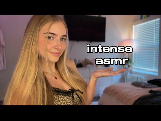 ASMR Fast Breathy Whispers For INTENSE Tingles (curing your tingle immunity)