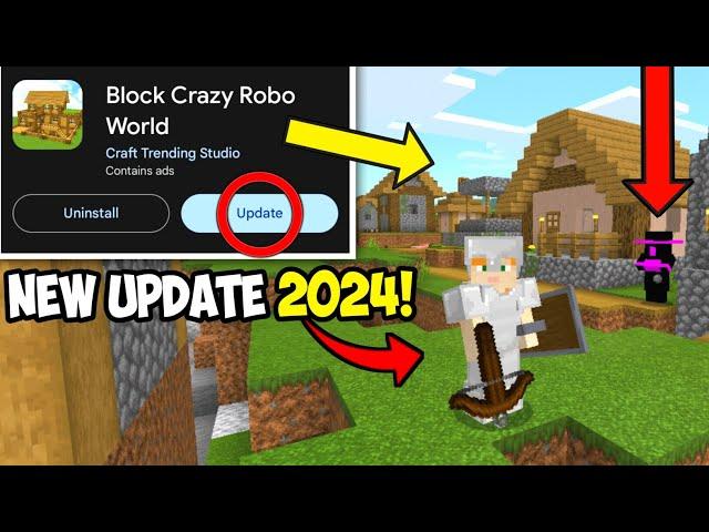 Block Crazy Robo World New Update In 2024 | Mizna Khan