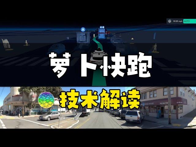 萝卜快跑技术解读！端到端自动驾驶？ #萝卜快跑 #自动驾驶 #端到端