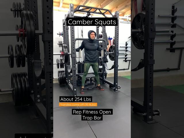 Titan Fitness vs REP Fitness: Camber Bar Squats