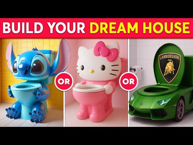 Would You Rather - Build Your Ultimate Fantasy House  Quiz Galaxy