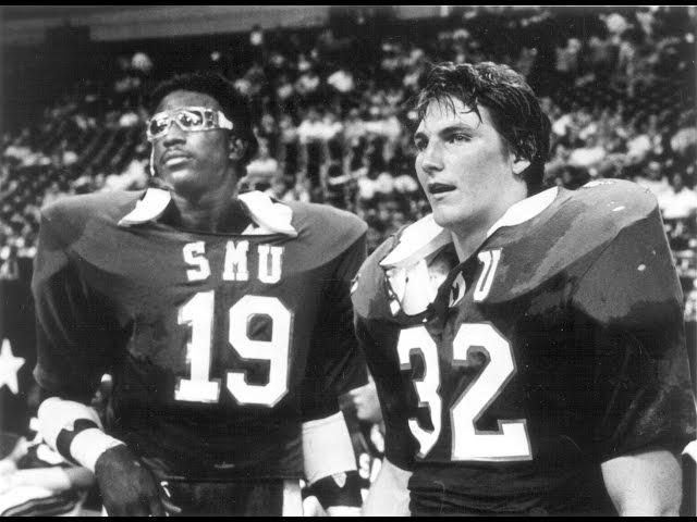 PART 1) ERIC DICKERSON, GREG JAMES talk SMU DAYS