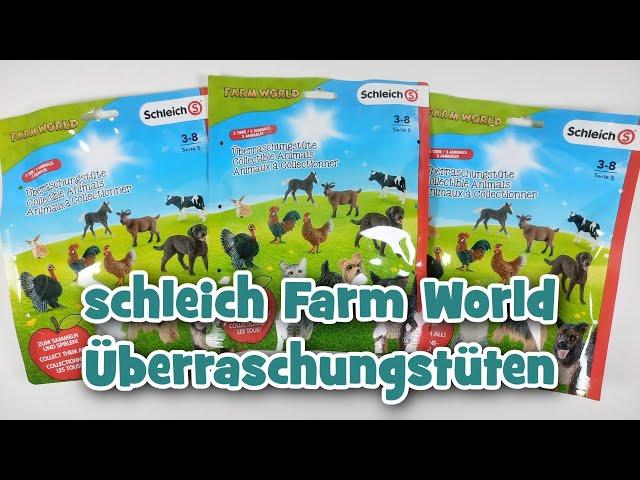 Tierisch! schleich Farm World Überraschungstüten  | UNBOXING