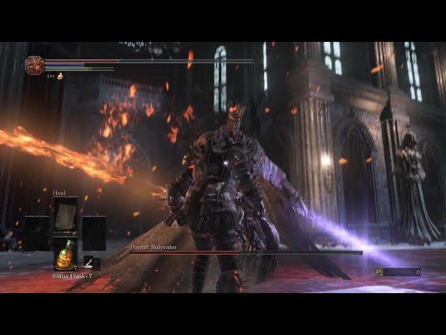 DARK SOULS III: I Beat Pontiff Sulyvahn ONLY Using Armour Of Thorns