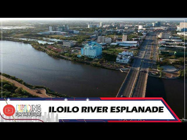 The existing river esplanade project in Iloilo City will extend to a town in Iloilo province