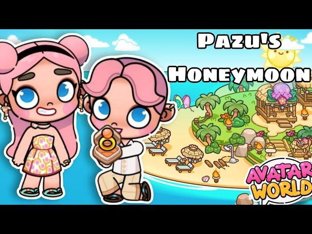 Pazu's Love Story️Pt 2️Pazu's Honeymoon in MaldivesAvatar World Love Story Avatar World Story