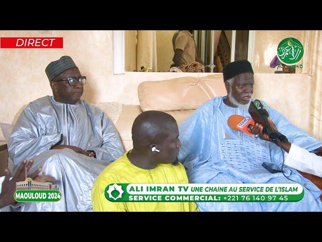 Gamou 2024: Ziarra d'Oustaz Alioune Sall chez Serigne Cheikh Tidiane Sy