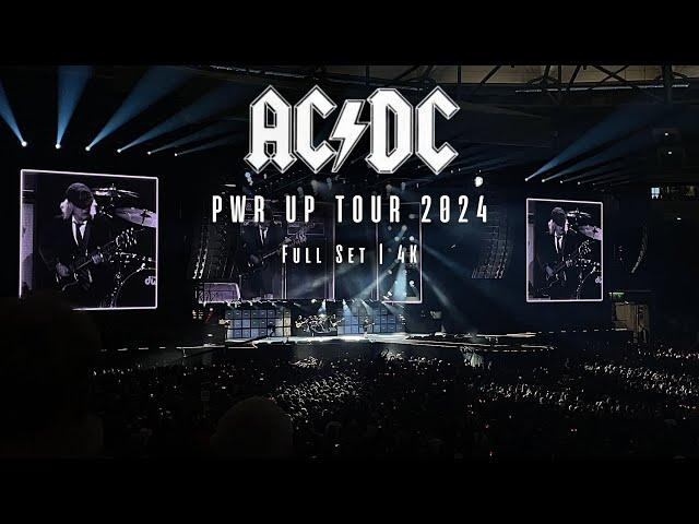 AC/DC - Live in Gelsenkirchen [Full Set] (2024) | 4K