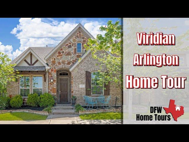 Viridian Arlington, Texas Home Tour | Corner Lot Master Planned Community Texas House for Sale