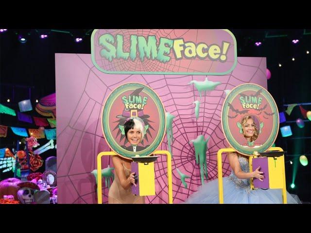 Heidi Klum and Beth Behrs Play Slime Face!