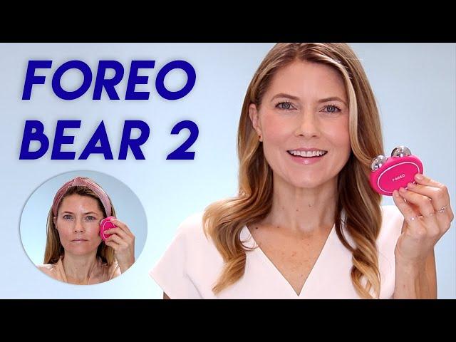 WOW! 680 Microamps! New FOREO Bear 2 Microcurrent Device | Over 40 Skincare