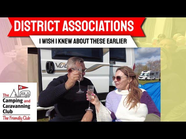 Camping and Caravan Club-District associations for beginners