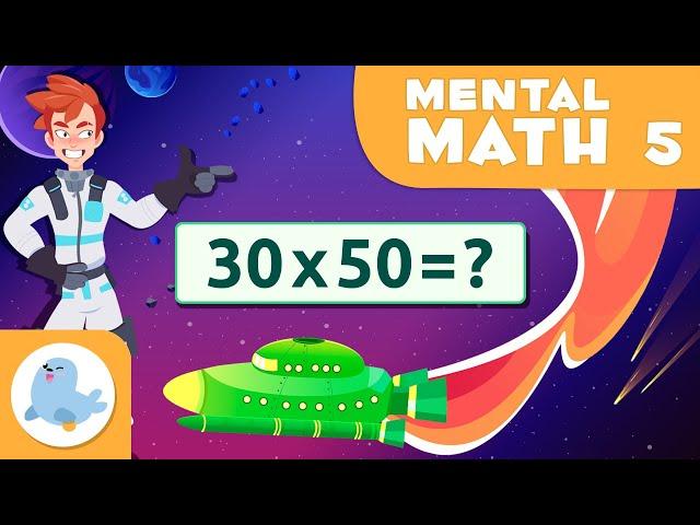 Multiplying Tens and Hundreds  MENTAL MATH for Kids  Episode 5