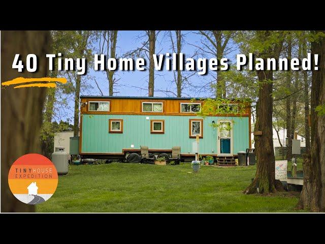 Her Tiny Home Community in Pennsylvania - now planning 40 nationwide!