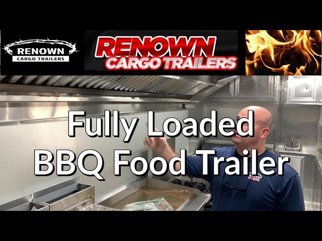  Fully loaded TURNKEY BBQ Food Trailer | Mobile Business | Trailer Conversion Ideas